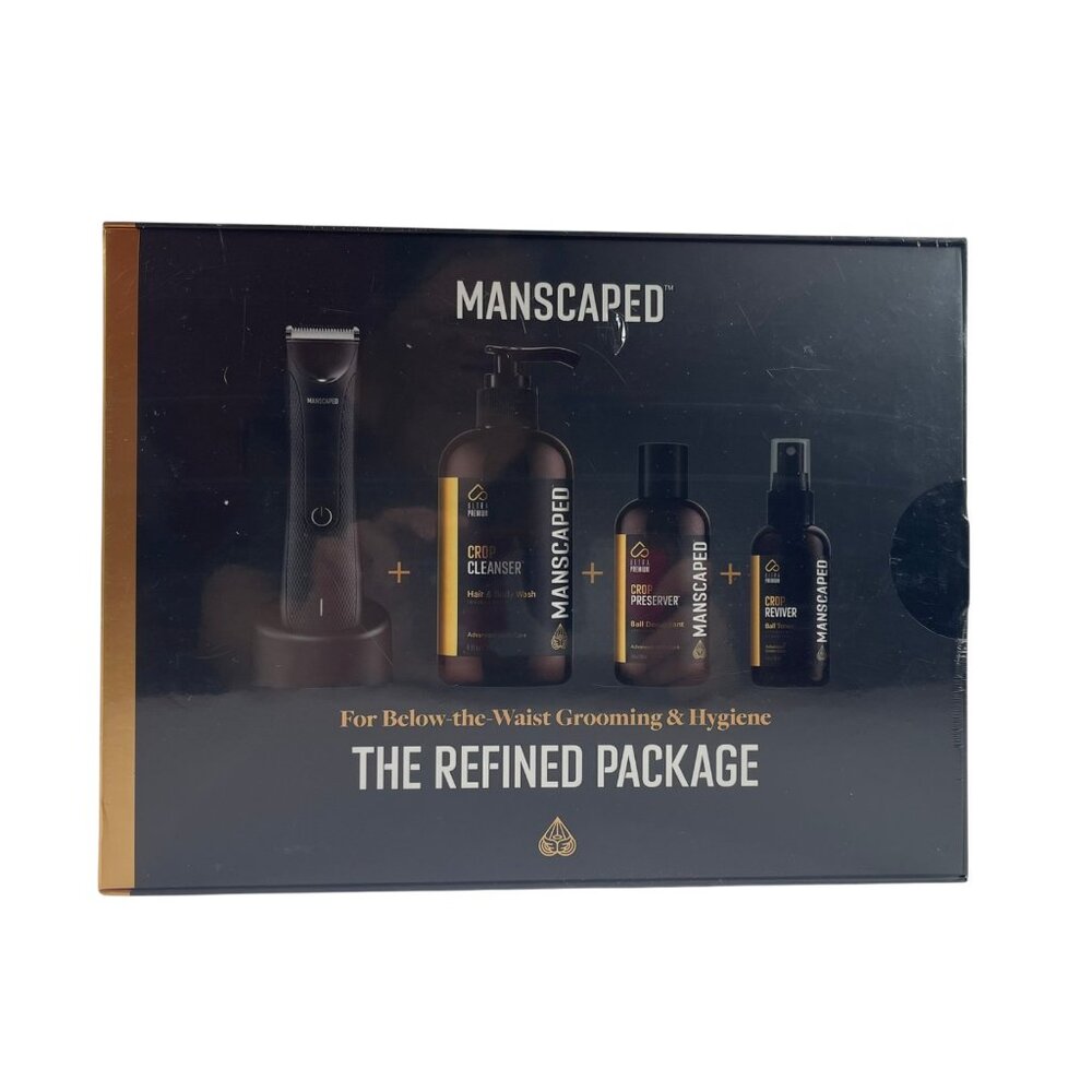 Manscaped‎ The Refined Package For Men Below the Waist Grooming & Hygiene NEW